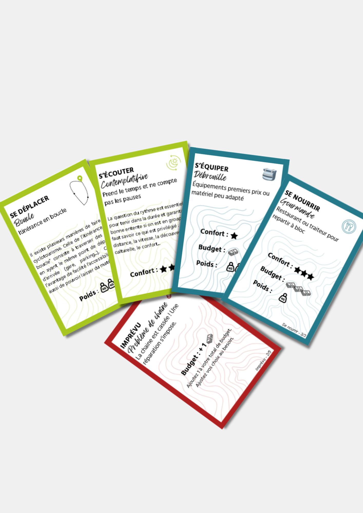 Echantillon cartes deviens C V